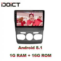 IDOICT Android 8,1 автомобильный dvd-плеер gps навигация Мультимедиа для Citroen C4 радио 2013-2016 автомобильный стерео