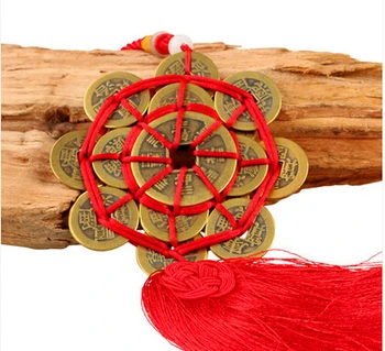 

SCY 330+++Copper 36 emperor plum money five line size copper coin felicitous wish of making money.