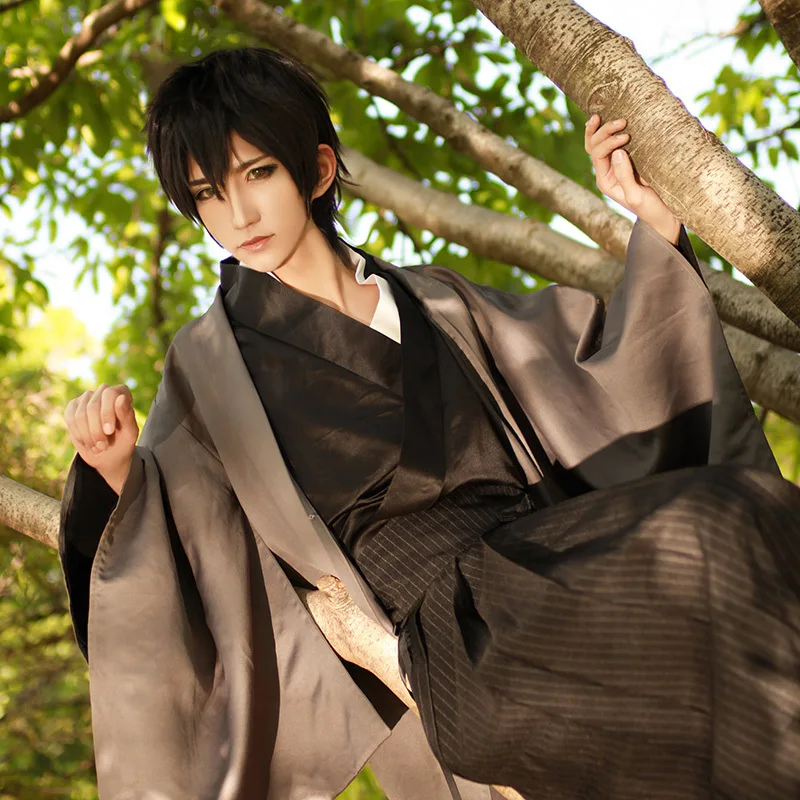 Sword Art Online Kirito Kirigaya Kazuto Cosplay Costume Kimono For ...