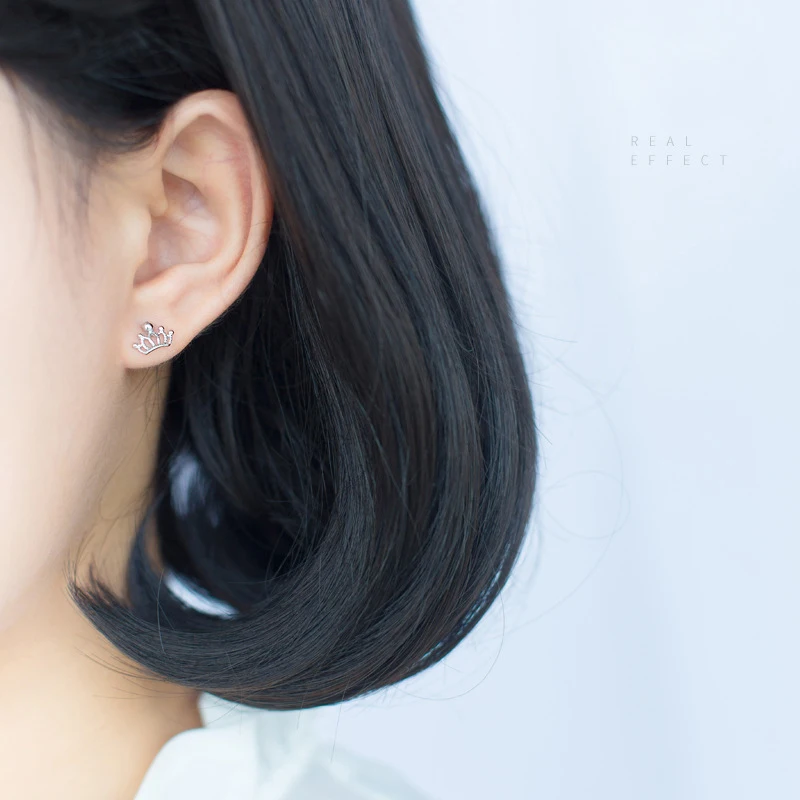 Женские маленькие серьги в виде короны|sweet earrings|crown earringsearrings for women |