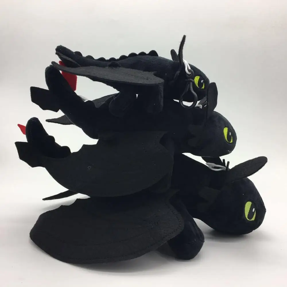 

19-35cm25cm-30cm Toothless Night Fury Plush How To Train Your Dragon plush toy doll WJ065