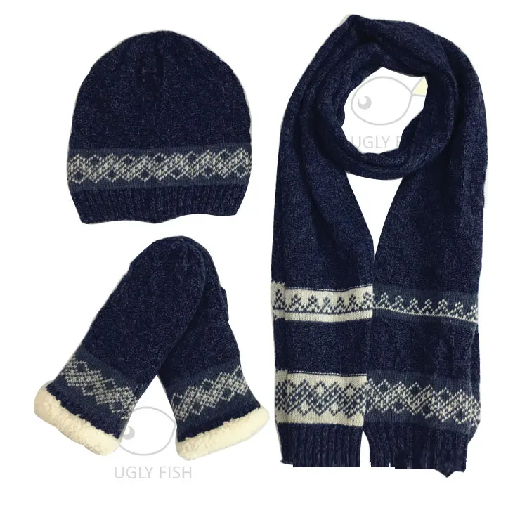 hat and scarf set hat and scarf women's knitted hat and scarf for women men Scarf, Hat & Glove Sets (1)