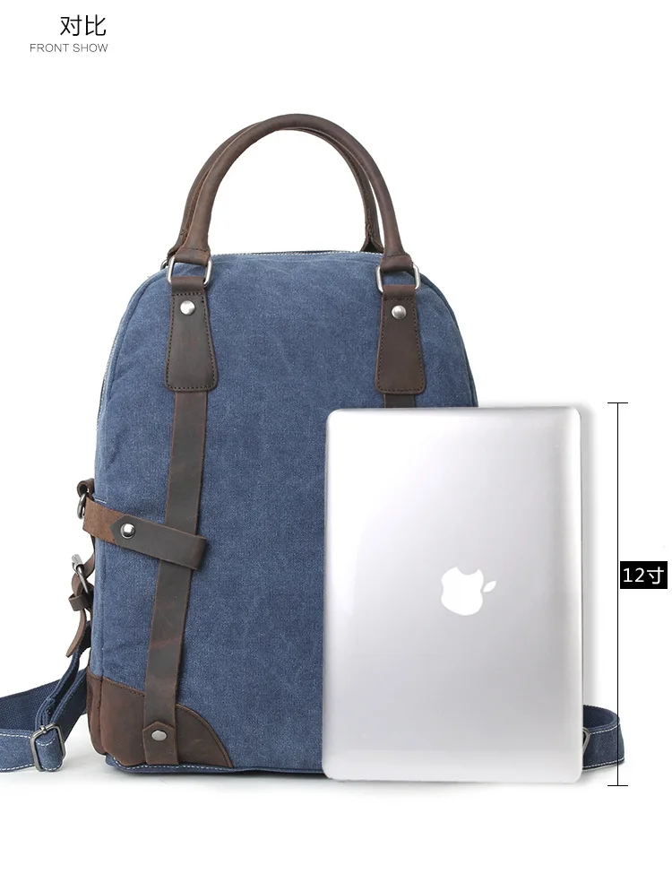 canvas fashion backpack