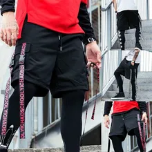 Doudoulu Летние повседневные шорты мужские модные мужские с карманами эластичные штаны шорты хип-хоп брюки# CL30