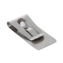 Новая мода тонкий Зажим для банкнот мужской кошелек Кредитная карта ID держатель