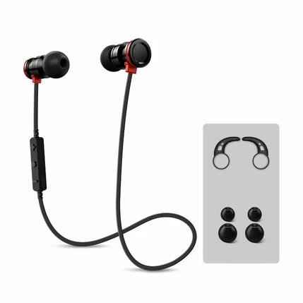 Новейшая Спортивная гарнитура F1 Bluetooth 5,0, беспроводные стерео музыкальные наушники с микрофоном, пульт дистанционного управления для iphone, Xiaomi, huawei, samsung - Цвет: black