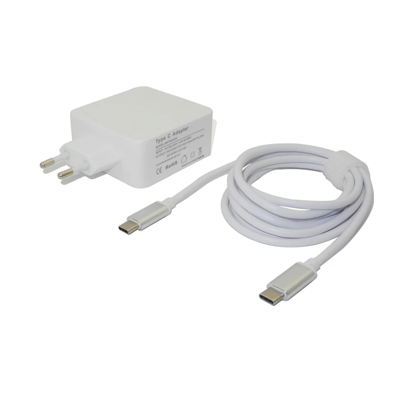 45 Вт 65 usb type-C адаптер питания для ноутбука 20 в 3.25A 15 3A USB C зарядное устройство Macbook