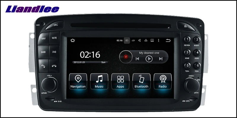 Liandlee Car Multimedia Player NAVI For Mercedes Benz Vaneo Viano Vito 2002~2011 Touch Screen Radio DVD Stereo GPS Navigation 12