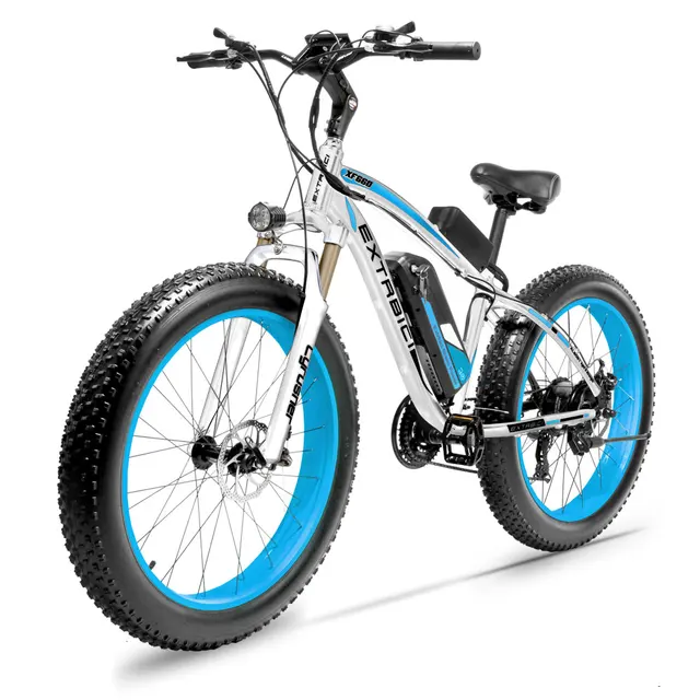 Cyrusher XF660 1000 W 48 бесщеточным Мотором Электрический велосипед 26 дюймов fat tire полный амортизационной вилкой e велосипед с smart спидометр