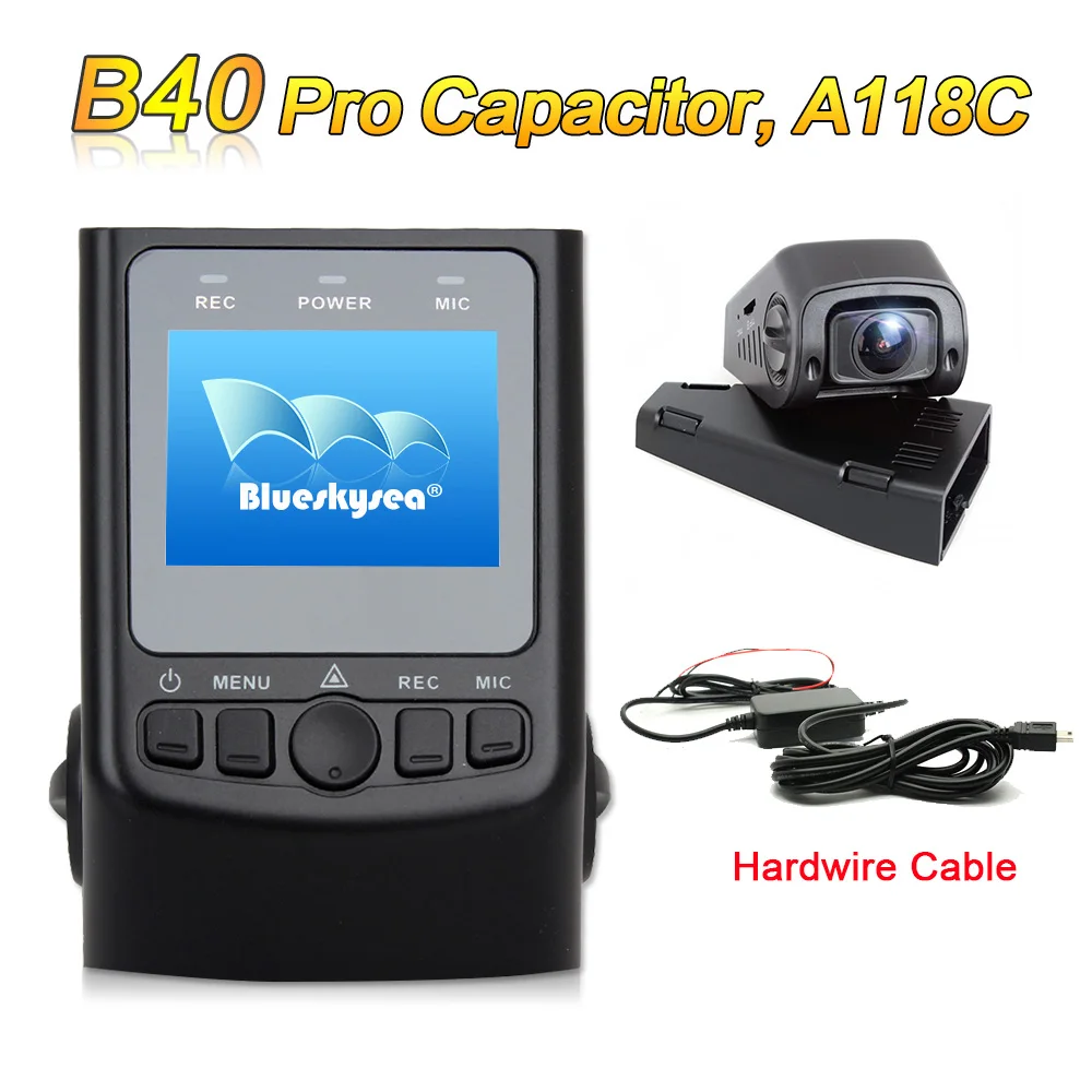 imágenes para Actualiza Versión B40 PRO Condensador A118C Novatek 96650 H.264 HD 1080 P Tablero de Coches Cámara DVR Módulo GPS Opcional imágenes para Actualiza Versión B40 PRO Condensador A118C Novatek 96650 H.264 HD 1080 P Tablero de Coches Cámara DVR Módulo GPS Opcional