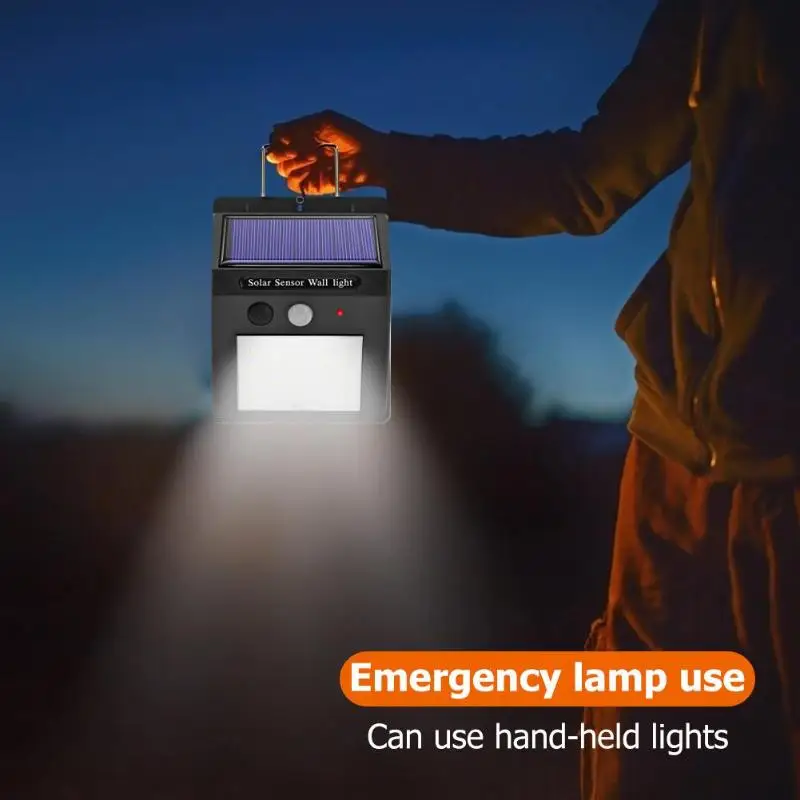 

20LED Solar Garden Wall Lamp Motion Sensor IP65 Waterproof Courtyard Security Light fior Outdoor Pathway Light