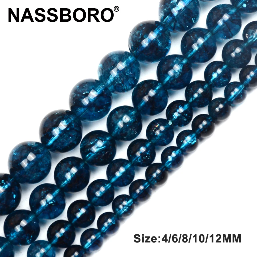 Buy Blue Crystal Beads Natural Stone Beads for Jewelry
