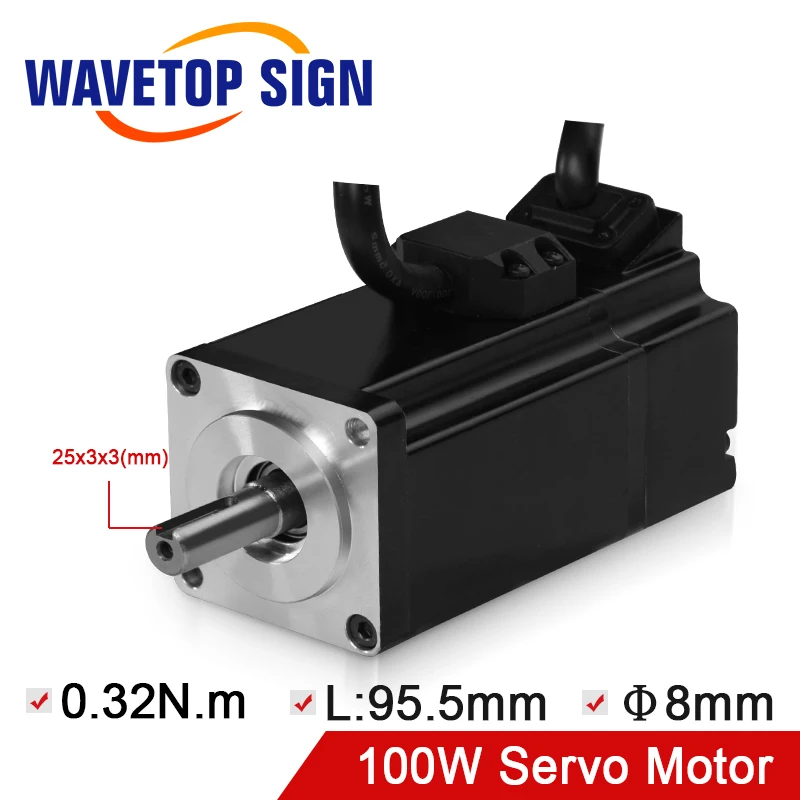 WaveTopSign Nema 40 Servo Motor ACM4001L2H 60 D SS Holding Torque 0.32N.m Current 1.27A