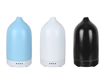 

100 ml Hand Crafted Ceramic Ultrasonic Air Humidifier Portable Mini Aroma Essential Oil Diffuser for Car Room Home Office