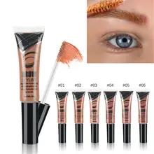 Тинт для бровей, гель, стойкий, натуральный, черный, коричневый цвет, пигменты, водостойкая, для бровей, крем, краска для бровей, крем, красота