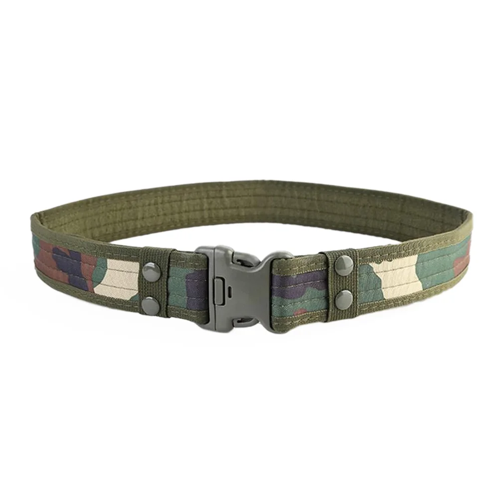 New Adjustable Tactical Belts Survival Men Heavy Duty Combat Waistband