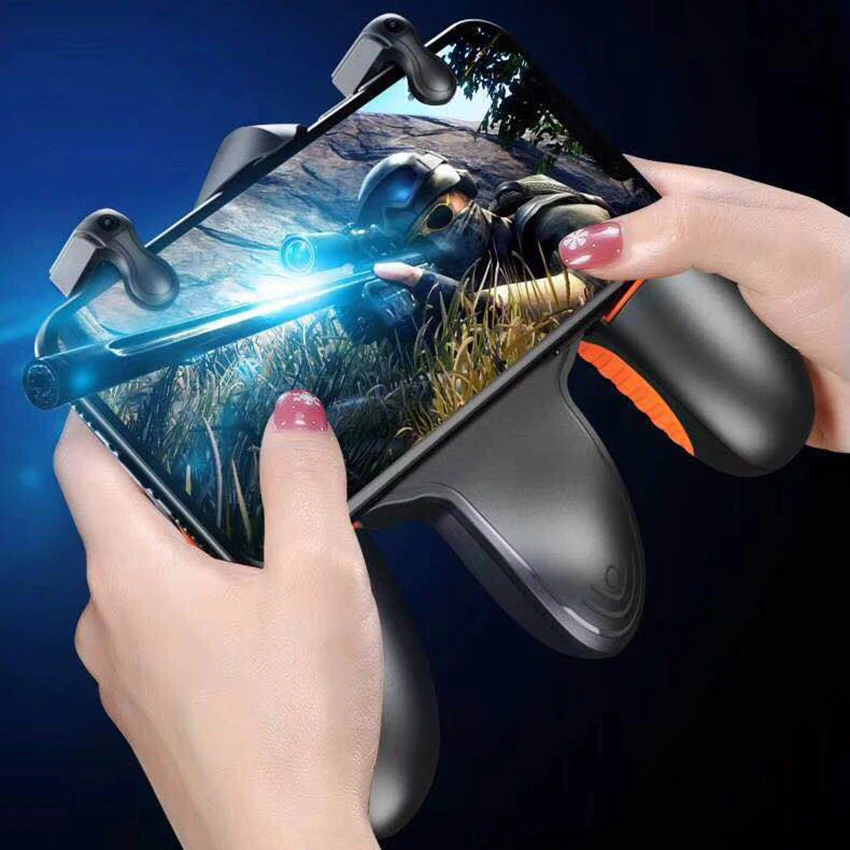  PUBG Mobile Phone Game Fire Button Smart Phone Gamepad Joystick Fire Button L1R1 Shooter Controller