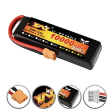 RC Car Lipo Battery 2S 3S 7.4V / 11.1V 10000mah 35C Max 70C XT90 / XT60/ T Plug For Rc Airplane Rc Car RC Truck