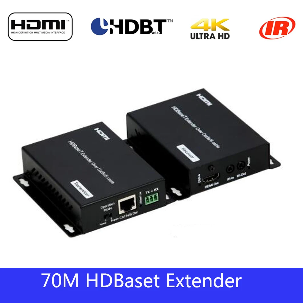 Puzhijie Extender Hdmi Hdbaset Extender Over Single Cat6 Up To 70m