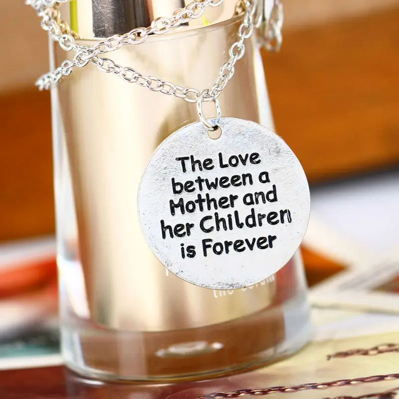 Цепочка с подвеской любовь между мамой и детьми|jewelry mother|mothers day giftmother and |