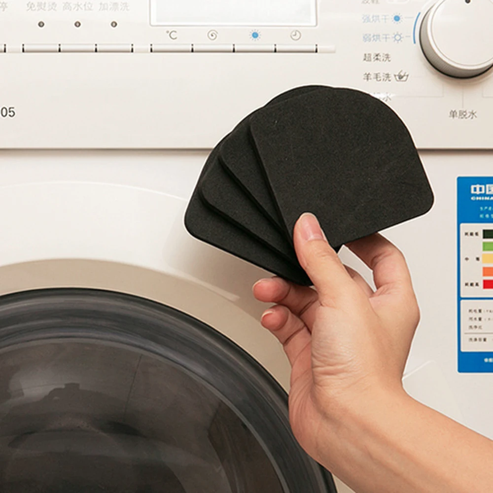 8pcs Washing Machine Shock Pads Refrigerator Anti vibration Pad Non