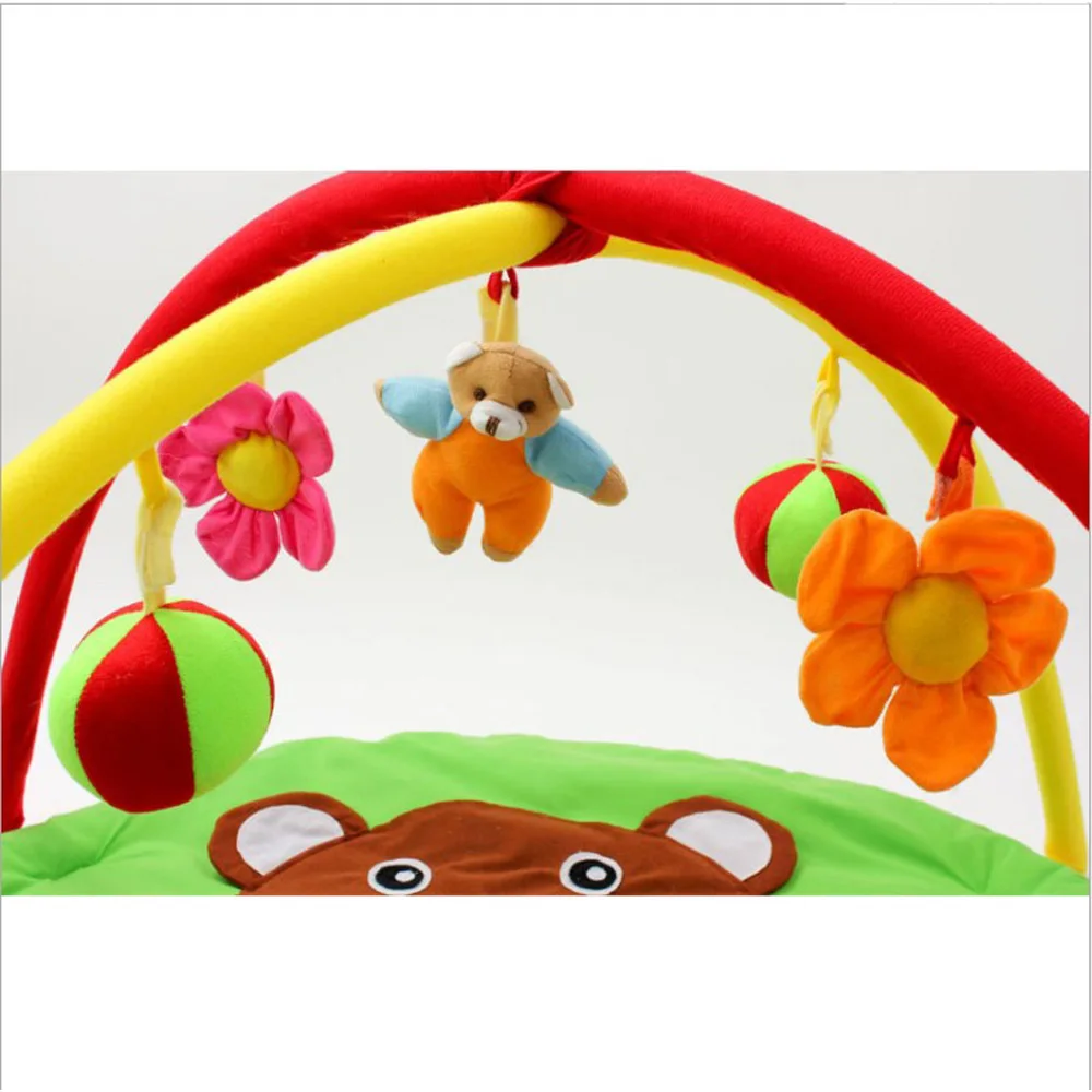  Baby Play Mat 90*90*50cm Kids Rug Educational Carpet Playmat Baby Activity Gym Tiger Mat Toys