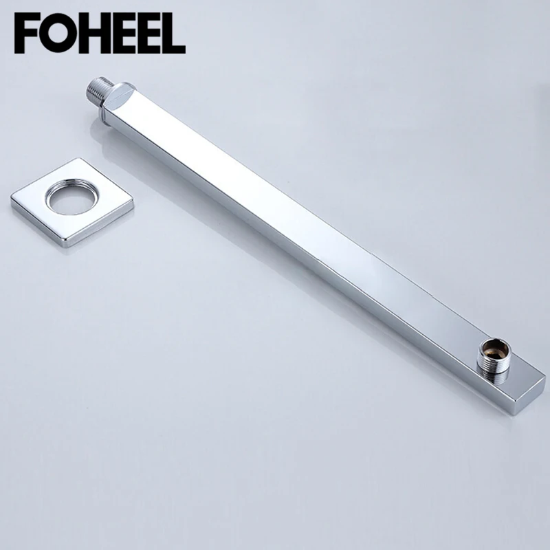 Настенный медный душевой удлинитель FOHEEL квадратный настенный держатель для душа
