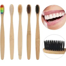 Environmental Wood Toothbrush For Oral Health Care Whitening Teethbrush Low Carbon Medium Soft Bristle Wood Handle Toothbrushes