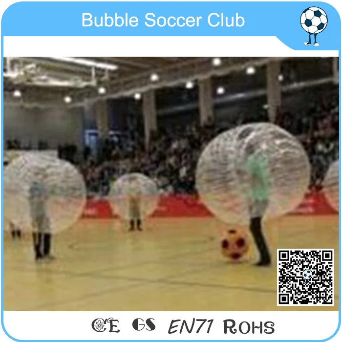 Надувной шар для игры в футбол, бампер мяч, пузырьковый костюм, Зорб мяч