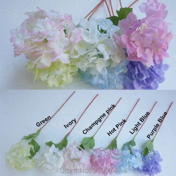 Искусственная шелковая Гортензия, цветы, украшения для свадеб, дома, банкетного зала и офиса, искусственные цветы flores de artificiais