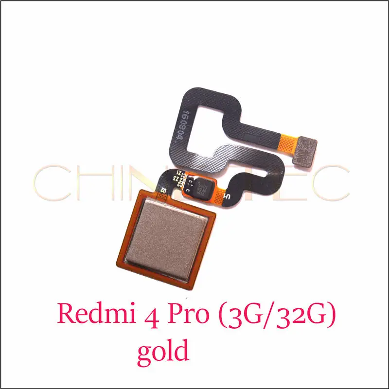 1 шт. для Xiaomi Redmi 4 Pro сканер отпечатков пальцев гибкий кабель/Touch ID Flex Redmi4 pro 3G/32G