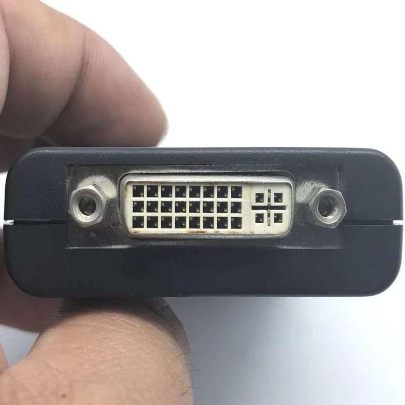 Дисплей ссылка чипсет USB 2,0 к DVI/VGA Мульти двойной дисплей адаптер конвертер поддерживает win7/8/win Mac OS