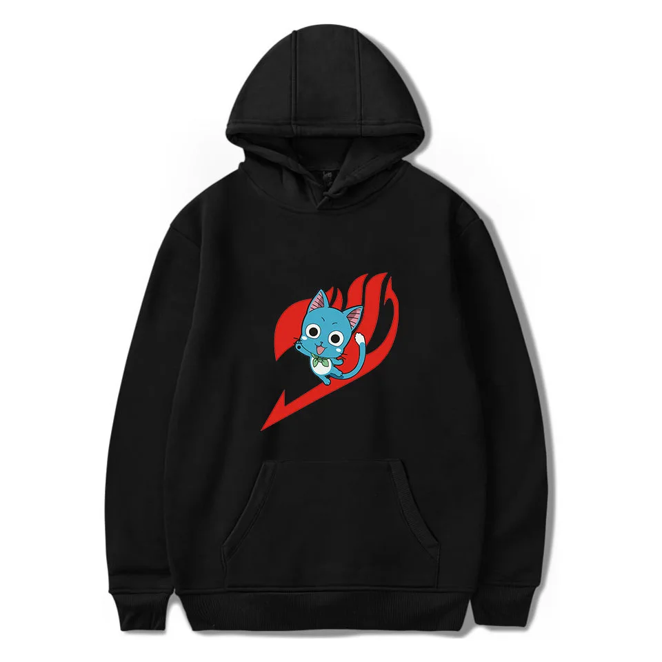 Fairy Tail print Hoodie anime Harajuku Pullover mens streetwear hoody Sweatshirt plus size top casual Hoodies and Sweatshirts