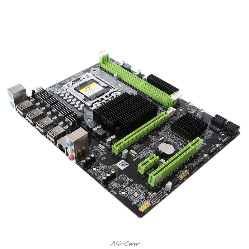 Новая X58 Материнская плата LGA 1366 LGA1366 DDR3 слот PC настольная материнская