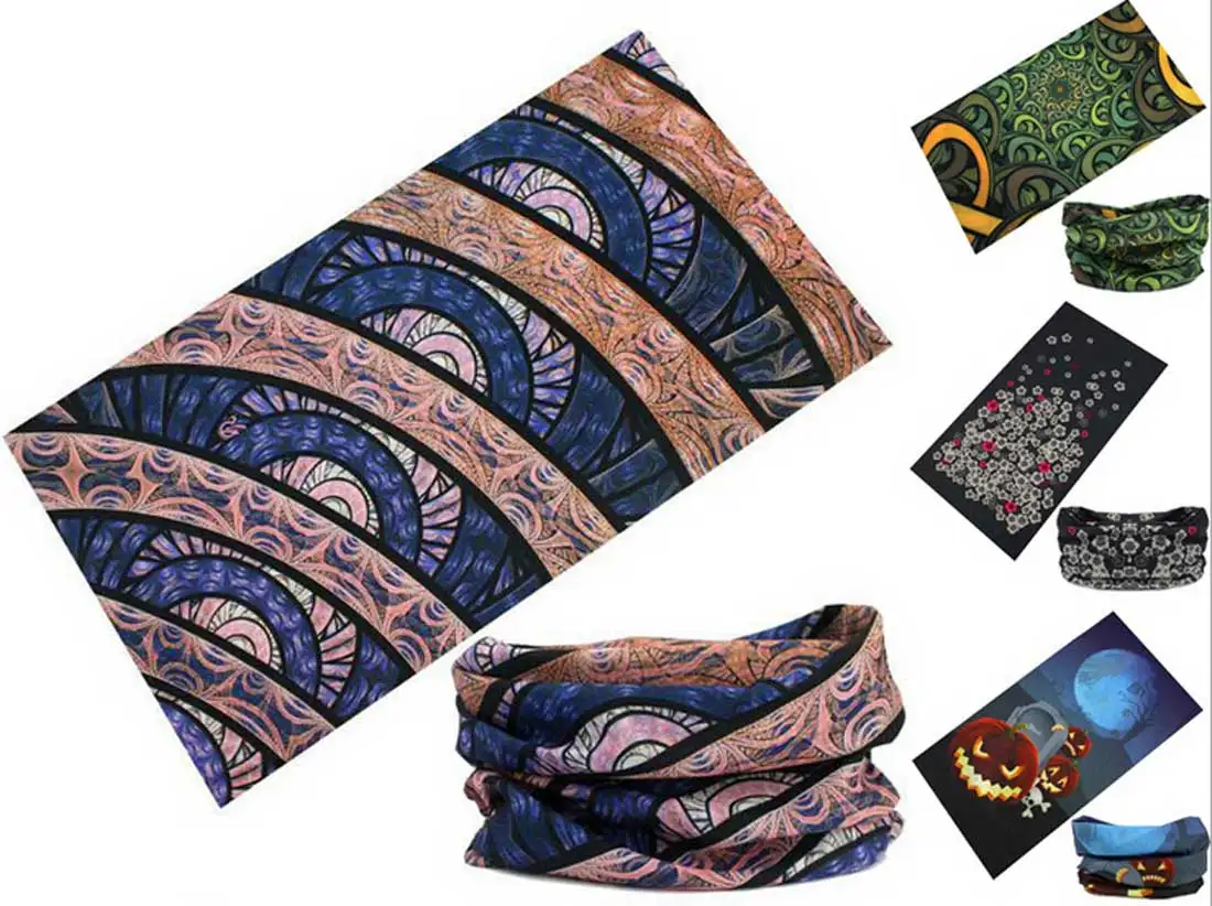 50pcsE Buy Bulk Cool Tube Scarf Fashion Men Bandana Seamless Neck
