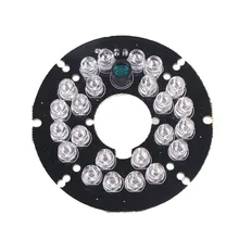 15-90 градусов 24 ИК светодиодный светильник, доска, инфракрасный светильник, доска для парковки, CCTV CCD камера, заполняющий светильник, Прочная Система снимков