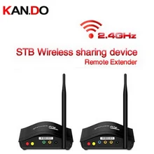266 Smart 2.4GHz Wireless 350m AV Sender Transmitter Receiver TV Audio Video Sender Remote IR Signal Extender video adapter