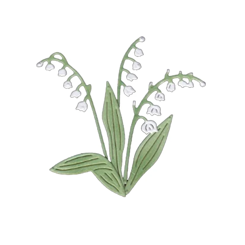 

Lily of the Valley Metal Cutting Dies New Stencils for DIY Scrapbooking Ablum Photo Paper Card Craft Fun Decor Embossing