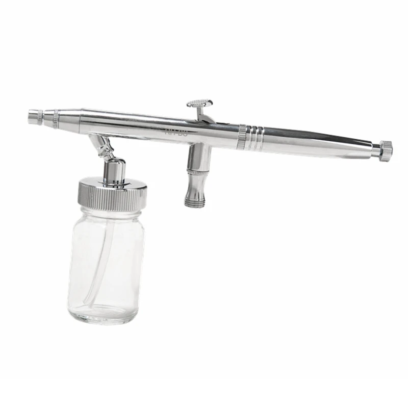 

Double Action Airbrush for Nails Pneumatic Automobile Paint Spray Gun Power Tools Part Air Brush for Cake Decorating Modeling
