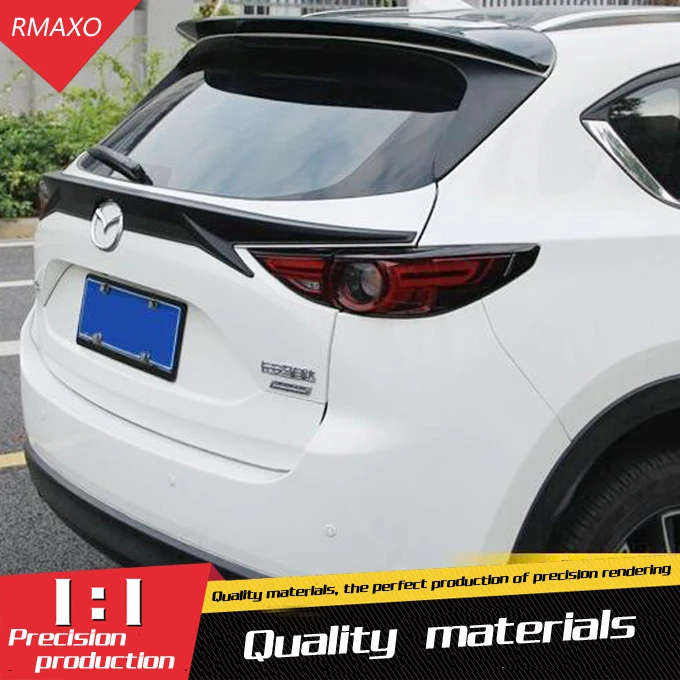 For mazda CX 5 CX5 Roof Spoiler 2018 2019 ABS Material Car Rear Wing