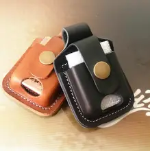 2018 fashion Handmade leather lighter case Kerosene Lighter cover holder bag for belt USB electronic cigarette lighter box 2018 fashion Handmade leather lighter case Kerosene Lighter cover holder bag for belt USB electronic cigarette lighter box