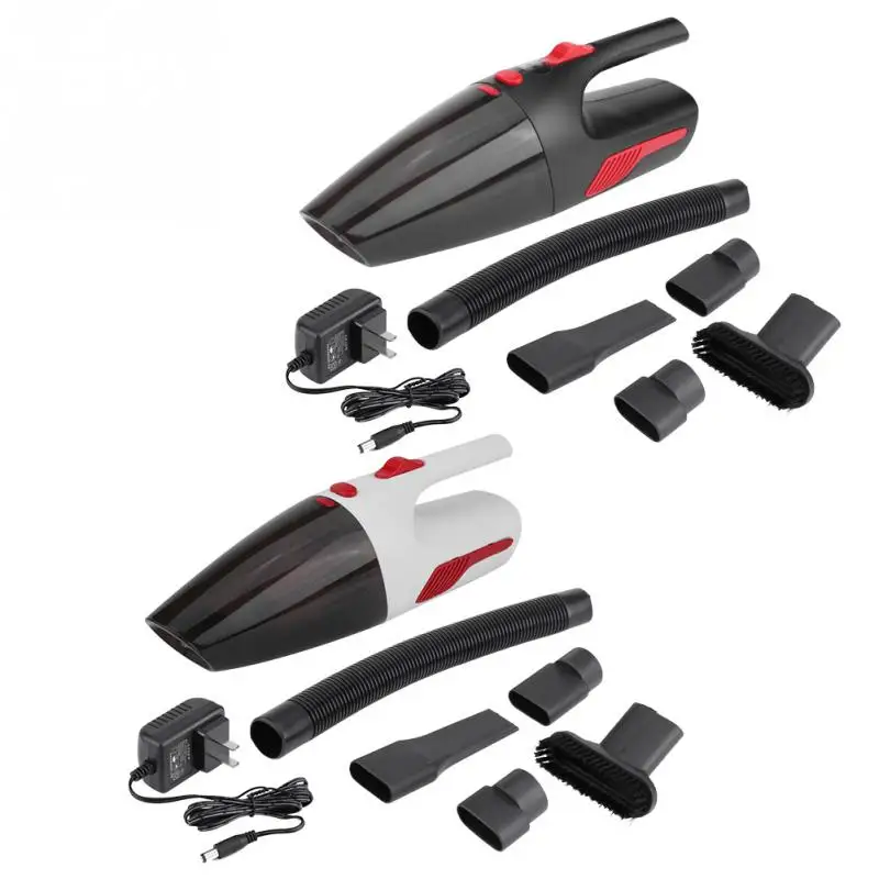 

2018 NEW Portable DC12V 120W Wireless Car Portable Vacuum Cleaner Wet Dry Dust Catcher with Light Car Vacuum Cleaner