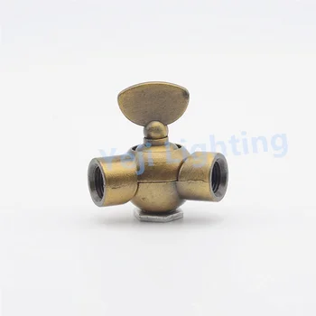 

Gold Bronze/Green Bronze black white Vintage Retro Light Bulb Lamp Holder Socket Connector Zinc Alloy Material Lamp Bases