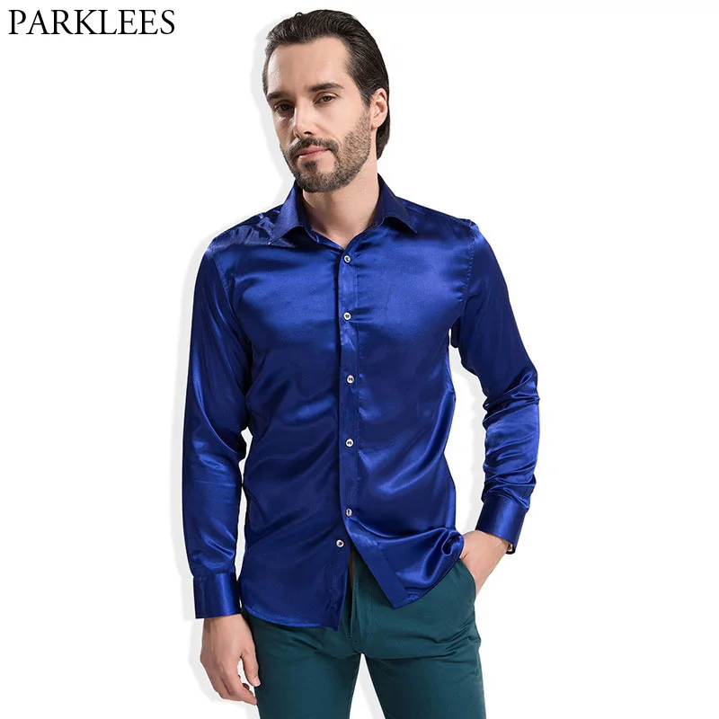 Купить Черную Шелковую Рубашку Мужскую