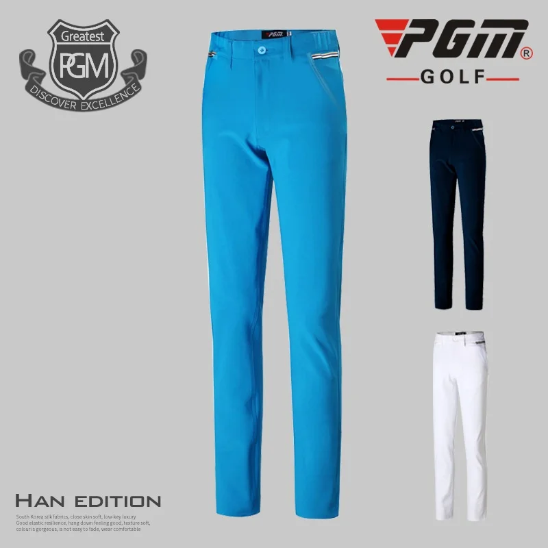 

Pgm Boys Golf Pants Slim Thin Summer Golf Sport Leisure Trousers High Elastic Children Golf Pant Quick Dry Trousers AA51878