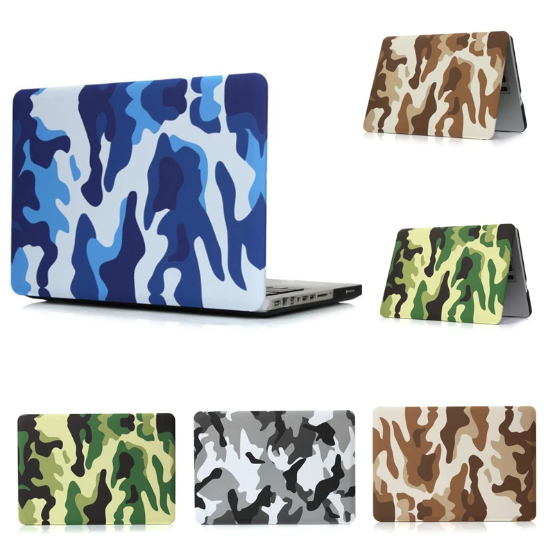 

Cool Camouflage Series Matte Hard Case for Apple MacBook Air Pro 11 12 13 15 Inch Laptop Bag for Mac book Air 13 Laptop Cover