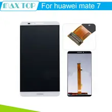 For Huawei Mate 7 LCD Display+Touch Screen Original Assembly Replacement For Ascend MATE 7 Phone 3 Colors