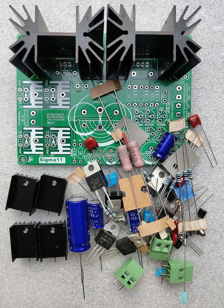 Линейный Регулируемый источник питания GZLOZONE Sigma11 PSU Набор для DAC Amp L16 22|Усилители