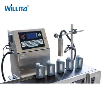 

cij inkjet printer white ink coding printing machine coder manufacturer