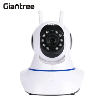 

WIFI IP Camera 1080P HD Cloud Storage Protable Wireless Webcam Support TF Card Home Security Surveillance Camera Office White
